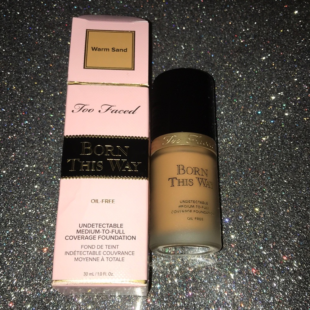 Too faced born this way foundation (warm sand)
